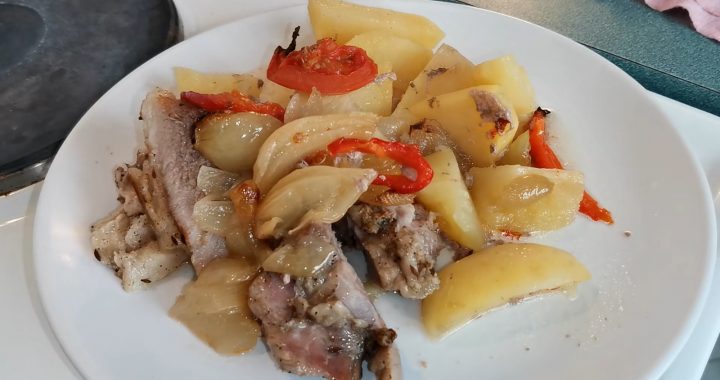 Csülök pékné agyagedényben